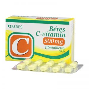 Béres C-vitamin 500mg filmtabletta 30x