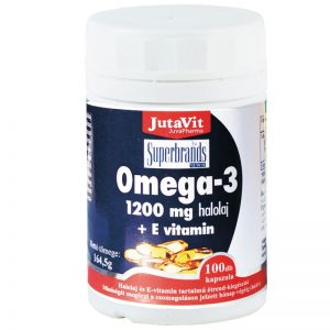 JutaVit Omega-3 1200 mg kapszula+E vitamin 100x