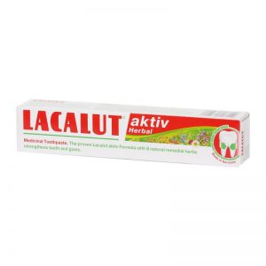 Lacalut aktiv Herbál fogkrém 75ml