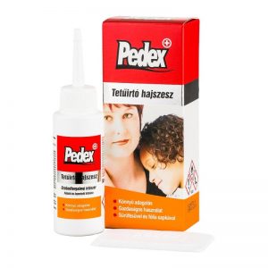 Pedex+ tetűirtó hajszesz ajándék sűrűfésűvel és fóliasapkával 50ml