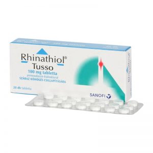 Rhinathiol Tusso 100 mg tabletta 20x