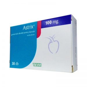 Astrix 100mg gyomornedv-ellenálló kemény kapszula 30x
