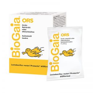 BioGaia ORS étrendkigészítő orális rehidratáló por 7×5,5g