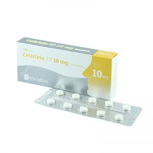 Cetirizin-EP 10 mg filmtabletta 10x