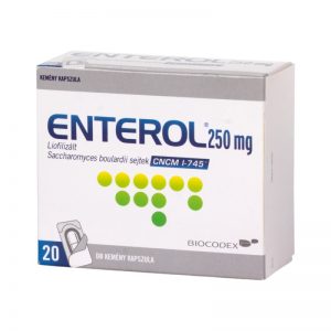 Enterol 250 mg kemény kapszula 20x