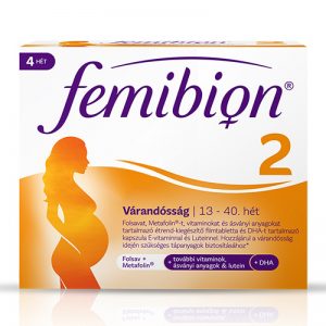 Femibion 2 Várandósság étrend-kiegészítő filmtabletta és kapszula 28x+28x