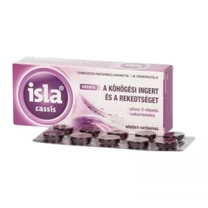 Isla-Cassis Plus C-vitamin torokpasztilla 30x