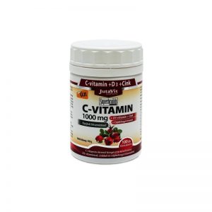 JutaVit C-vitamin 1000 mg Csipkebogyó+D3+Cink retard filmtabletta 100x