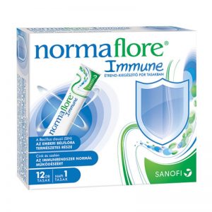 Normaflore Immune étrend-kiegészítő por édesítővel 12x