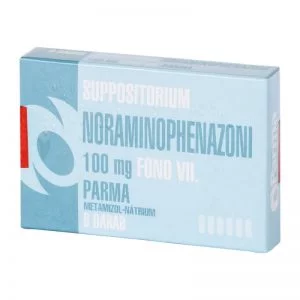 Suppositorium noraminophenazoni 100mg FoNo VII. Parma 6x
