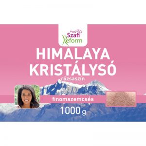 Szafi Reform Himalaya só (rózsaszín) finomszemcsés 1000g