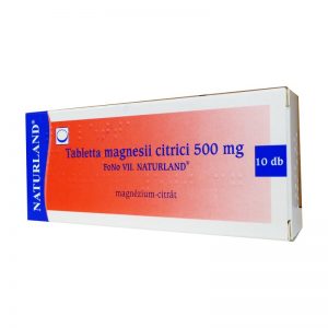 Tabletta magnesii citrici 500mg FoNo VII Naturland 10x