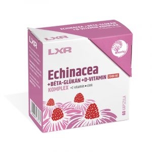 LXR Echinacea + Béta-Glükán + D-vitamin Komplex 60x