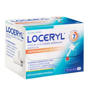 Loceryl 50 mg/ml gyógyszeres körömlakk 1×2,5ml