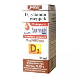JutaVit D3-vitamin 400NE cseppek 30ml