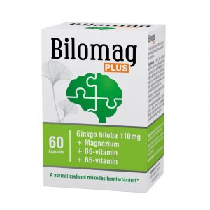 Bilomag Plus Ginkgo Biloba 110 mg kapszula 60x