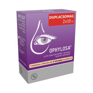 Ophylosa 0,15% oldatos szemcsepp Duopack 2x10ml