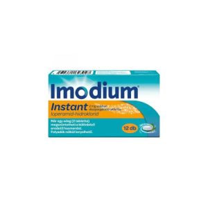 Imodium Instant 2 mg szájban diszpergáló tabletta 12x