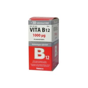 Vitabalans Vita B12 1000mcg tabletta 100x+30x