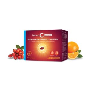 Novo C Komplex Liposzómás C-vitamin+D-vitamin+Cink lágy kapszula 60x