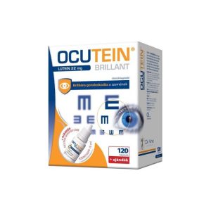 Ocutein Brillant csomag (Ocutein Brillant kapszula + Ocutein Sensitive Care szemcsepp) 120x+15ml