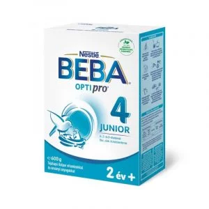 Beba Optipro 4 Junior tejalapú italpor vitaminokkal és ásványi anyagokkal 2év+ 600g
