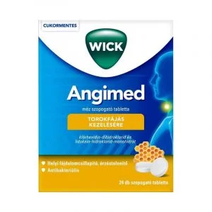 Wick Angimed mézes szopogató tabletta 24x
