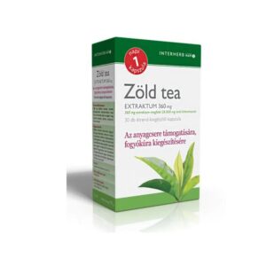 Interherb Napi 1 Zöld tea Extraktum kapszula 30x