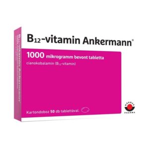 B12-vitamin Ankermann 1000 mcg bevont tabletta 50x