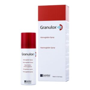 Granulox krónikus sebek kezelésére szolgáló hemoblogbin spray 12ml