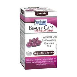 JutaVit Beauty Caps szépségvitamin lágykapszula 60x