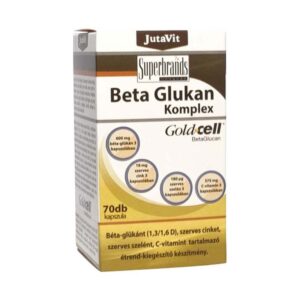 JutaVit Beta Glukan Komplex étrend-kiegészítő kapszula 70x