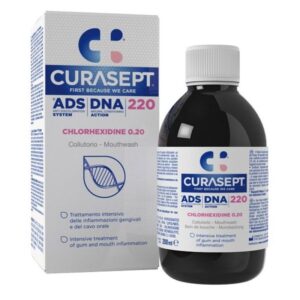 Curasept ADS DNA 220 klórhexidin tartalmú szájöblögető 200ml