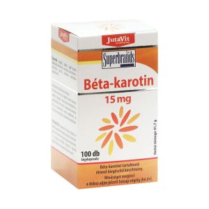 JutaVit Béta-karotin 15 mg lágy kapszula 100x