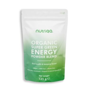 Nutriqa Bio Szuper Zöld Energia porkeverék 125g