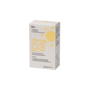 Bio Vitality vitamin D3 lágy zselé kapszula 60x